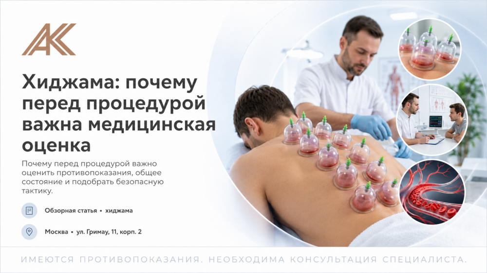  Хиджама: почему перед процедурой важна медицинская оценка