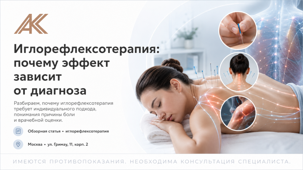 Иглорефлексотерапия: почему эффект зависит от диагноза